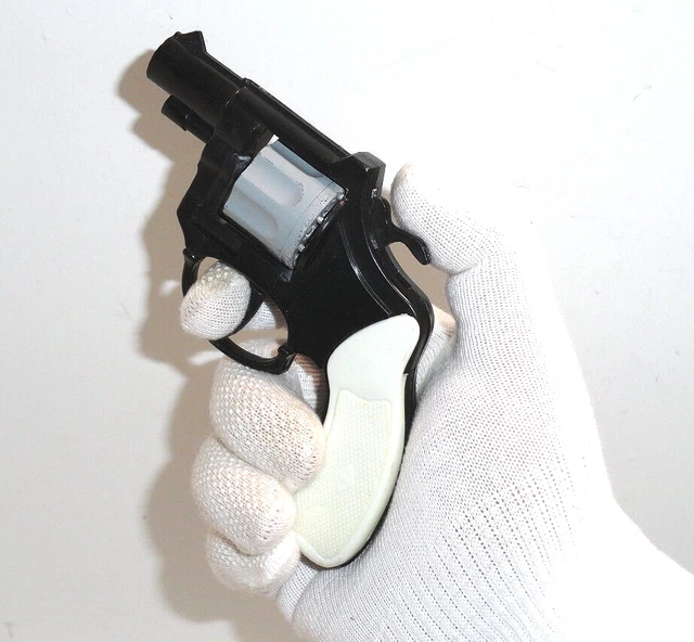 1960'S DETECTIVE SPECIAL Cap Gun 8 Cap Repeater Revolver w/Diecast