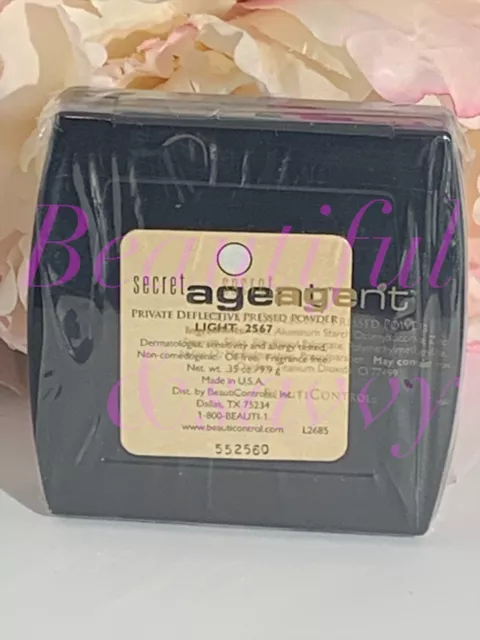Beauticontrol Secret Agent Private Deflective Pressed Powder LIGHT (2567)