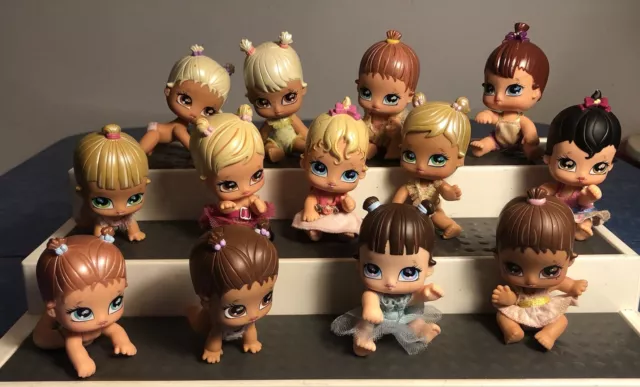 13 Bratz Lil Angelz Baby Babyz  Dolls ~4” ~ MGA ~ Lot #2