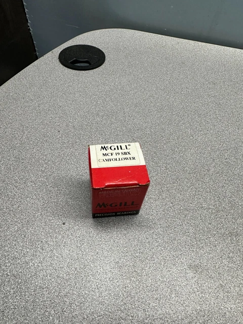 (Brand New in Box) McGill Cam Follower MCF 19 SBX. FREE SHIPPING.