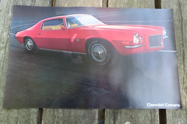 1970 CHEVROLET CAMARO SS 396 DEALER Brochure Nos 1970 CHEVROLET CAMARO SS 396 DEALER Brochure Nos