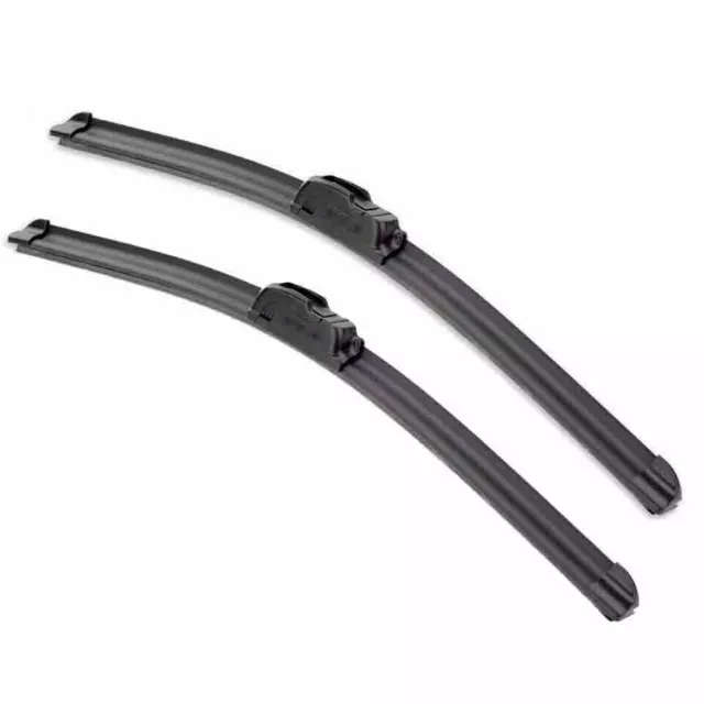 For Toyota IQ 2009-2015 Front Windscreen 21" 18" Flat Aero Wiper Blades Set