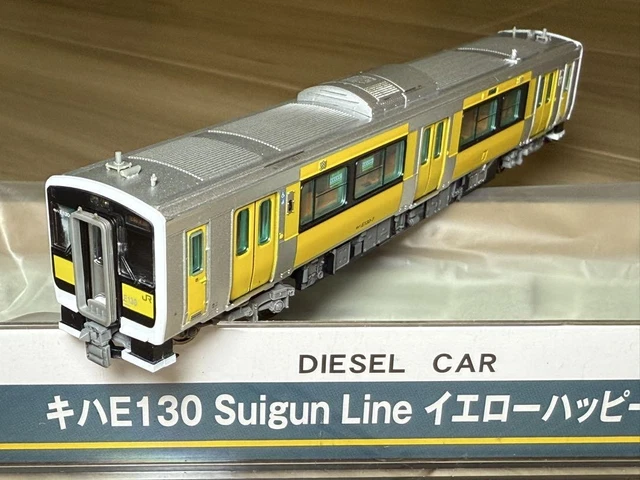 KIHA E130 SUIGUN Line Yellow Happy Train $171.27 - PicClick CA