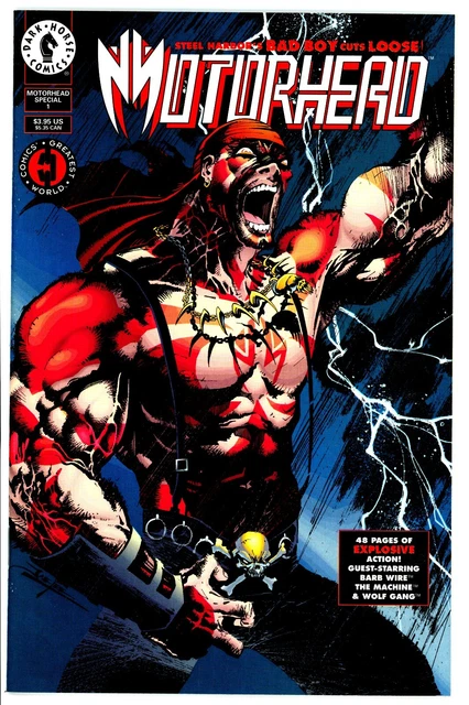 Dark Horse MOTORHEAD SPECIAL #1 1994 Comics Greatest World NM+ Unread Condition