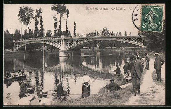CPA Crèteil, Bords de Marne