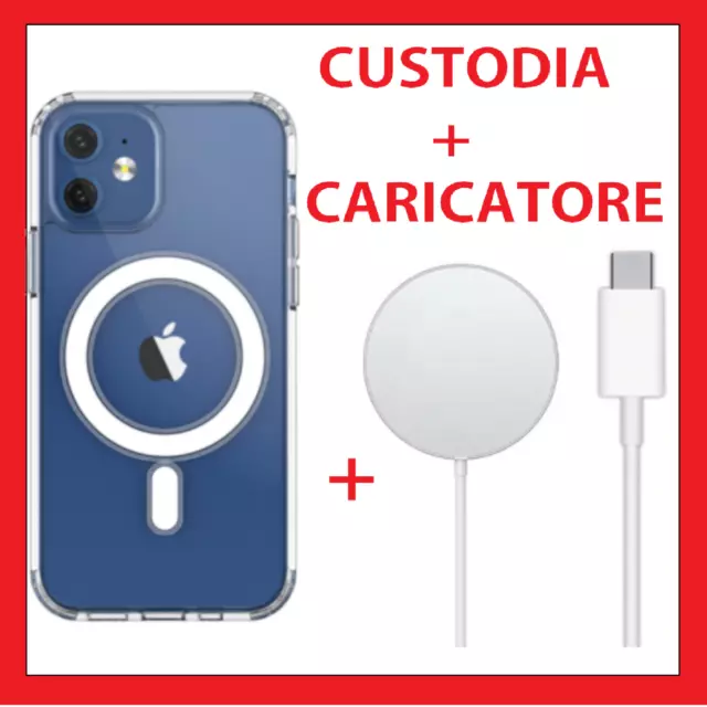 ✅ Cover per IPhone 14 13 12 11 Pro Max MAGNETICA CARICATORE QI Custodia MAGSAFE