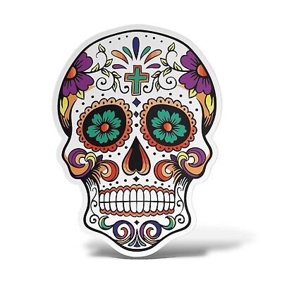 Autocollant Crane Santa Muerte Auto Moto Camper Tout-Terrain Laptop Casque 