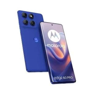 Smartphone Motorola Edge 60 Pro 12+512GB - Écran 6.7" 5G, Shadow Black - Version ITA, Garantie 2 Ans