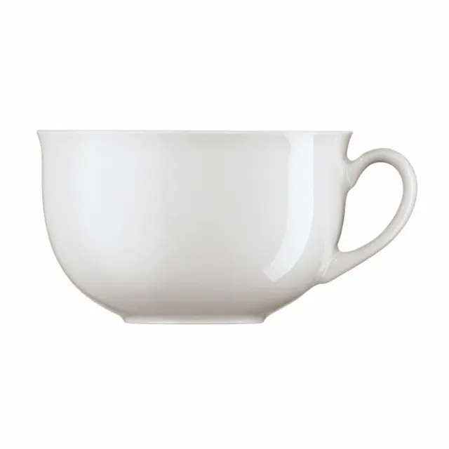 Arzberg Form 1382 Café-au-lait Cup Breakfast Cup Plate Mug White Porcelain 300ml