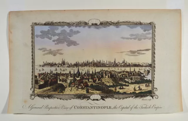 Millar's System of Geography 1782 - Thornton - Constantinople Istanbul Turkey 2