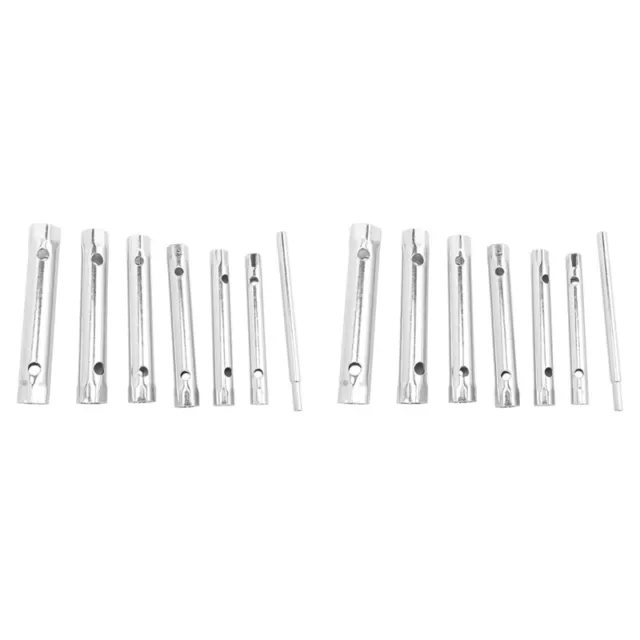 12 Stücke 8-19mm Metric Rohr Kasten Schlüssel Set Rohr Bar Zünd Kerzen Schl1118