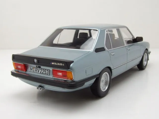 BMW M535i E12 1980 blau metallic Modellauto 1:18 Norev 2