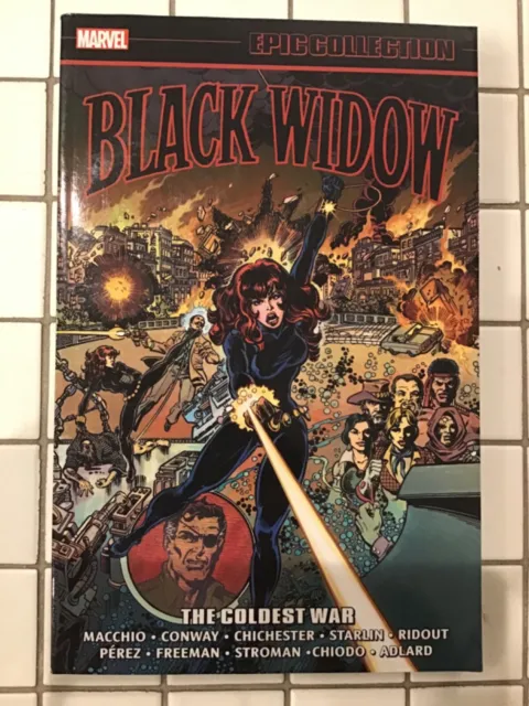 BLACK WIDOW THE COLDEST WAR Marvel Epic Collection Vol 2 1981-1998 pb 2020 comic