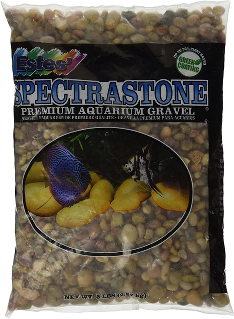 Bolsa de 5 libras Spectrastone Estes' Shallow Creek para acuarios de agua dulce