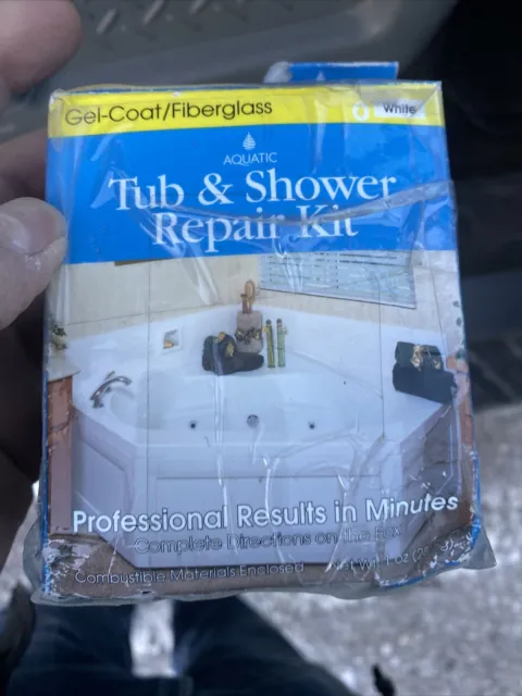 Aquatic Tub and Shower Repair Kit Sealers, Gel Coat Fiberglass Brand New