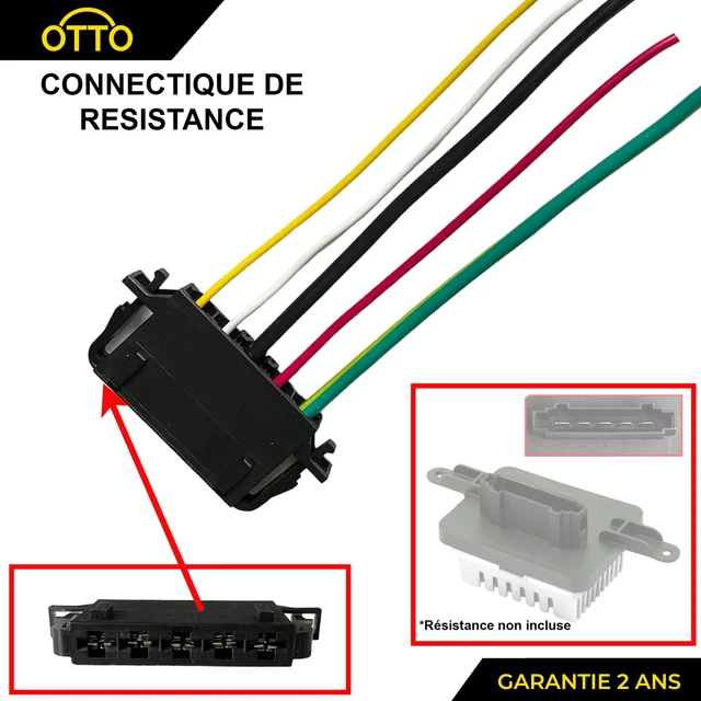 Résistance De Chauffage/clim Peugeot 3008 5008 Citroën DS5 - Réf. 6441CQ / RC085 - Neuf