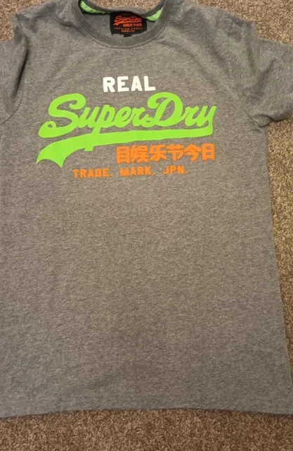 Mens Superdry T-shirt Size Small