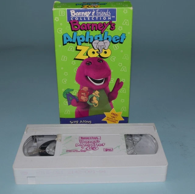Barneys Alphabet Zoo Vhs Backyard Gang 1994 £761 Picclick Uk