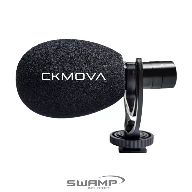 CKMOVA VCM1 Condenser Video Microphone for DSLR and Smartphone Shotgun Hot Shoe