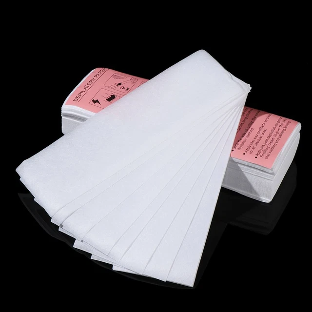Removedor de cera suave Care tiras de depilación papel depilatorio no tejido