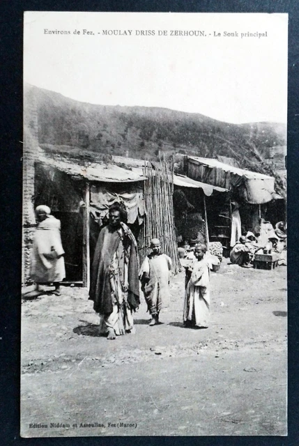 Maroc Moulay Idriss De Zerhoun Cpa France  Postcard  9033