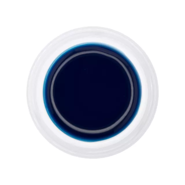UV Glas Farb Gel 5 ml Cosmo Blue | Blau Transparent Glanz 3D Effekt Nagellack 2