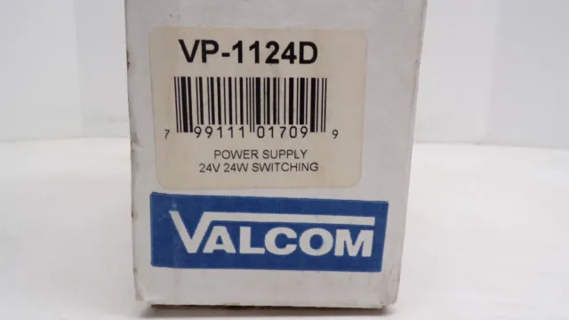 Valcom VP-1124D Power Supply 24V 24W Switching *NEW* 2
