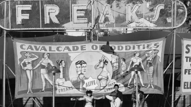 Antique Freak Show Photo 306b Oddleys Strange & Bizarre