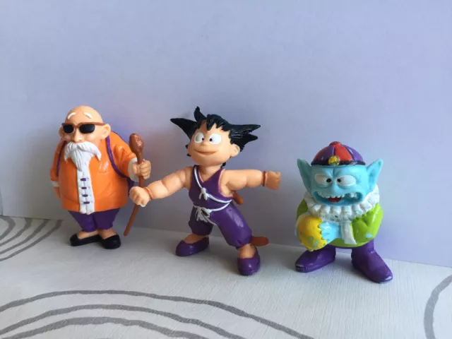 Dragon Ball "Lote De 3 Figuras Pvc" - Yolanda Años 80 Made In Spain 2