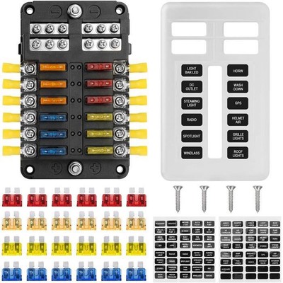 Kit de fusible multicolore fiable économique de 200 pièces fusible de torpille torpille pratique en forme pour voiture 