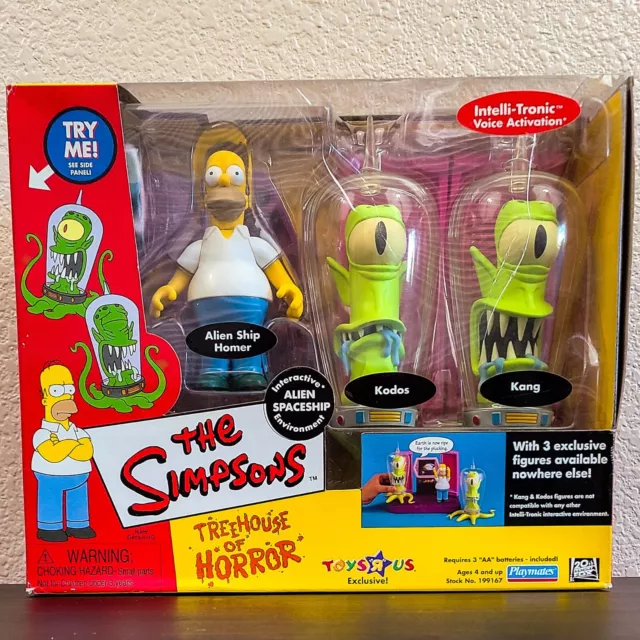 Treehouse Of Horror Alien Spaceship Simpsons WOS World Of Springfield Playset