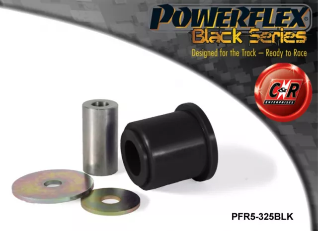 Arbusto Powerflex Negro Rr Diff Frnt Montaje para BMW Serie 3 (90-98) PFR5-325BLK