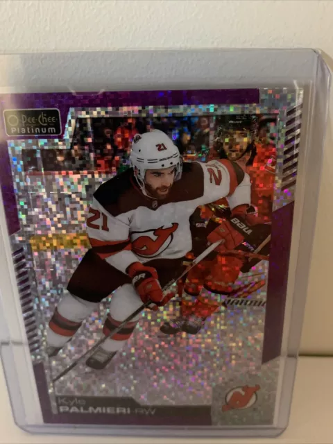 2020-21 O Pee Chee Platinum - Violet Pixels 099/399 #87 Kyle Palmieri