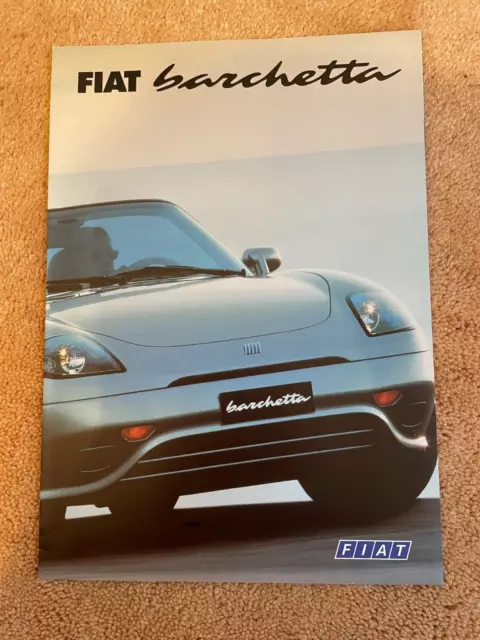 FIAT BARCHETTA FOLD-OUT BROCHURE (Jul. 1997)