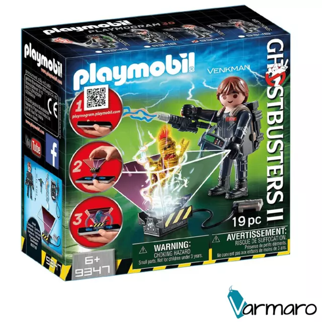 Playmobil Ghostbusters II - Venkman - Set 9347 - Neu und OVP - Geisterjäger