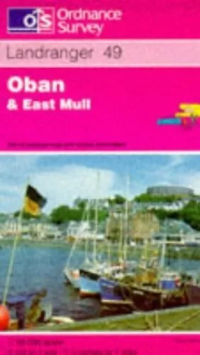 Oban and East Mull (Landranger Maps) by Ordnance Survey Sheet map, folded Book