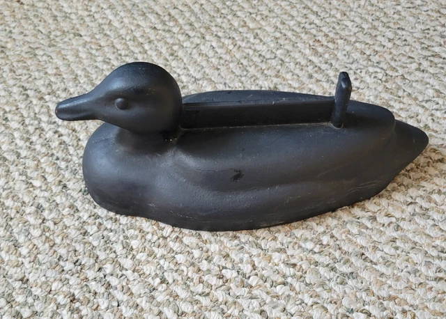 Cast Iron Duck Doorstop Boot Scraper Antique Cast Iron Duck Doorstop Boot Scraper Antique