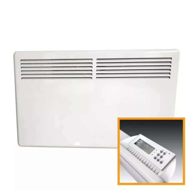 CED PH1.5TIM/LCDN Riscaldatore Pannello di controllo LCD digitale 1,5 kW con termostato
