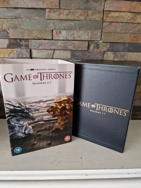 Game Of Thrones DVD. Season 1 - 7 UK, region 2.