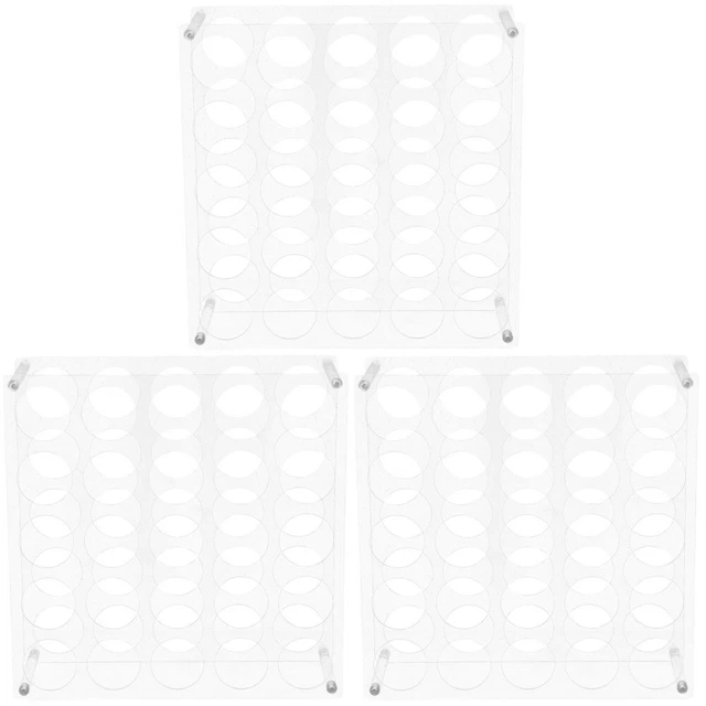3x Almacenamiento Vinilo Vinilo Organizador de Almacenamiento Vinilo Pro Rollo Soporte Hogar