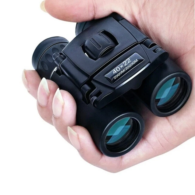 40x22 HD potente binocolo 2000M a lungo raggio pieghevole Mini telescopio BAK4