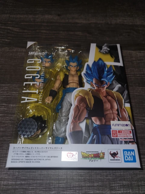 SH Figuarts Dragon Ball Gogeta Super Saiyan God Blue SHF DBZ SSGSS (Broly fight)