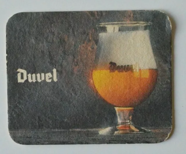 DUVEL Belgian beer BEER COASTER - Belgium