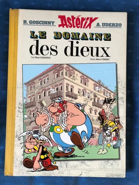 Rare Astérix le domaine des dieux luxe version libraire 20/300 exemplaires