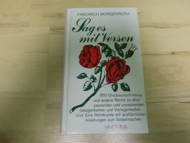 Sag es mit Versen – Friedrich Morgenroth