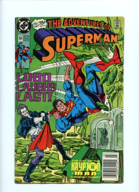 The Adventures of Superman ~ No. 464, March 1990 ~ DC Comics ~ G/VG