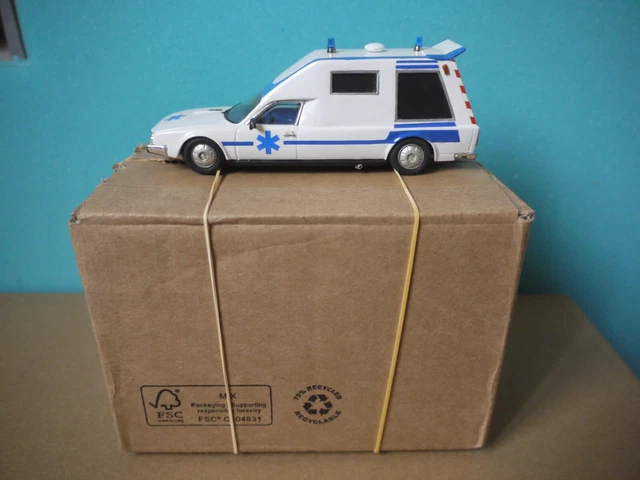 Rare matrice résine voiture CITROEN CX 1/43 Heco modeles