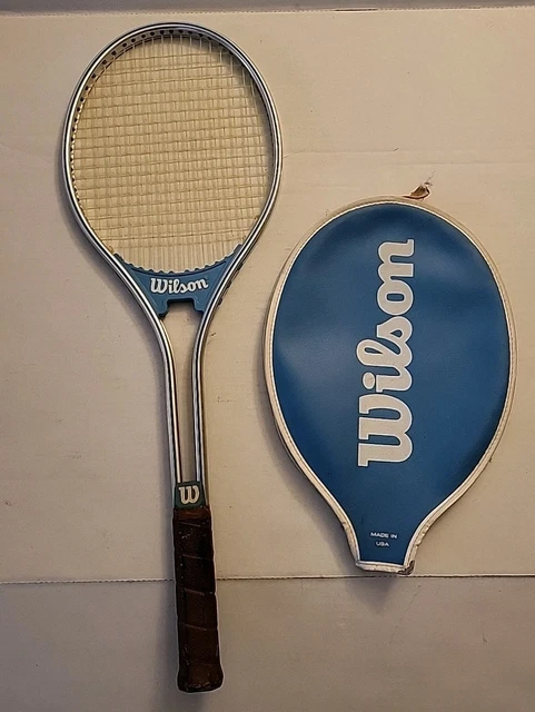 Raquette De Tennis Vintage Wilson Chris Evert – Modèle Wheatley’s 1976, Occasion, Origine USA