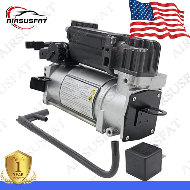 AIR RIDE SUSPENSION Compressor Pump+ Relay For Mercedes W220 W211 W219