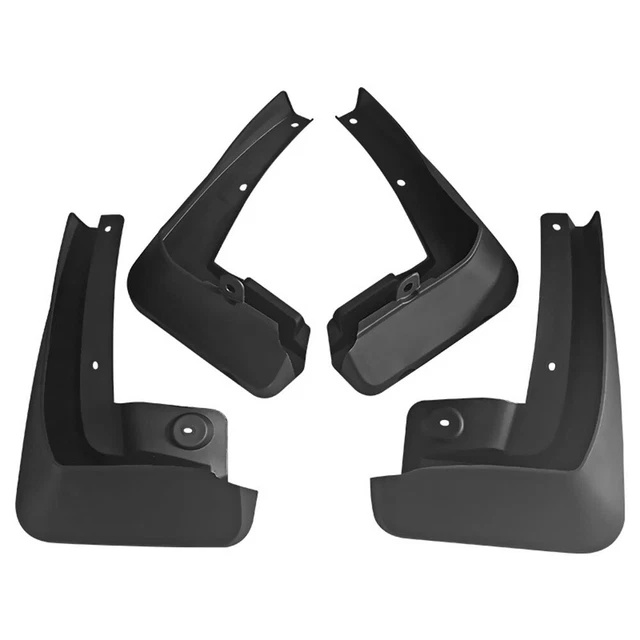 Parafango Splash Guard Auto Parafango Pneumatico Auto Parafango 2019-2020 4 pezzi nero